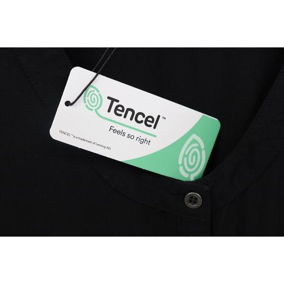 Love Tree Women's Black Tencel Sleeveless Jumpsuit Size L NWT NEW Tie Waist - Picture 6 of 13